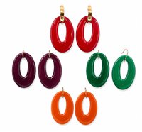 Boucles d'oreilles Rosso Prezioso Femme in Argent 21103WO
